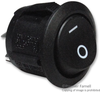 Switch, Rocker, Spst, 20A, 250V, Black; Switch Operation Multicomp Pro - 03P2443 - Newark, An Avnet Company