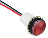Panel Indicator, 17.5Mm, Red, 28Vdc; Led Color Vcc (Visual Communications Company) - 14AC6157 - Newark, An Avnet Company