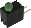 Led Indicator, 3Mm, Green, 25Mcd, 568Nm; Led Color Bivar - 29H3382 - Newark, An Avnet Company
