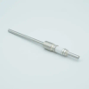 Power Feedthrough, 12000 Volts, 7 Amps, 1 Pin, 0.25″ Stainless Steel Conductor, 0.622″ Dia Stainless Steel Weld Adapter - A0106-2-W - MPF Products, INC.