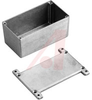 Enclosure; Aluminum Alloy; 1.062 in.; 2.375 in.; Natural; 0.234 in.; Flat Head - 70147609 - Allied Electronics, Inc.