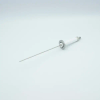 Power Feedthrough, 20,000 Volts, 15 Amps, 1 Pin, 0.092″ Nickel Conductor, 1.18″ QF / KF Flange - A0532-1-QF - MPF Products, INC.