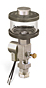 Clear View Single Feed Electro Lubricator, 2 1/2 oz Acrylic Reservoir, 1/8” Female NPT Outlet, 5/8”-18 Thread for Remote Mounting, 120V/60Hz - B4460-002AB1206RW - Oil-Rite Corp.