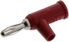 Banana Plug, Stackable, 15A, Screw, Red; Gender Pomona - 44F661 - Newark, An Avnet Company