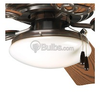 Low Profile Ceiling Fan Light Kit, Antique Bronze - P2611-20 - bulbs.com