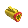 Rectangular Connector Housings - 889-AT06-3S-RD01YEL-ND - DigiKey