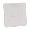 Keystone Faceplates, Frames - 298-CFPL86F2SAW-ND - DigiKey
