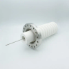 Power Feedthrough, 100KV, 6.5 Amps, 1 Pin, Stainless Steel Conductor, 6″ Conflat Flange - A20322-1-CF - MPF Products, INC.
