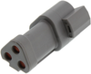 Automotive Housing, Rcpt, 3Pos, 13A; Product Range Deutsch Te Connectivity - 38AH5631 - Newark, An Avnet Company
