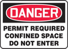 Confined Space Signs - 