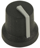 Soft Touch Knob, Rubber, Blk/gry, 16.2Mm; Shaft Type Multicomp Pro - 02AH4544 - Newark, An Avnet Company