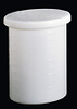 Cylindrical HDPE tank with cover, 500 gal -- GO-06318-86 - Image