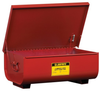 Justrite Red Steel 11 gal Safety Can - 16 in Height - 8 3/4 in Overall Diameter - 697841-01040 - 697841-01040 - R. S. Hughes Company, Inc.