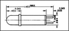 Lamp, Indicator, Neon, Clear, 125V; Supply Voltage Dialight - 25F1194 - Newark, An Avnet Company