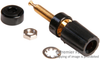 Binding Post, 15A, Turret, Black; Product Range Pomona - 78B1720 - Newark, An Avnet Company