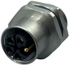 Sensor Conn, M12, 5Pos, Rcpt, Panel; Product Range Norcomp - 62AJ7478 - Newark, An Avnet Company