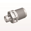 Threaded Connector, Barbed, Natural - N4S2 - Qosina Corp.