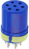 connector comp,insert only,size 20,blueinsul,7 #12 solder cup socket contact - 70141364 - Allied Electronics, Inc.