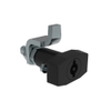 VISE ACTION® Compression Latch, Large Size, 3 mm Double Bitted Recess, Zinc Alloy, Powder Coated, Black - E3-32-15 - Southco