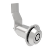 VISE ACTION® Compression Latch, Large Size, Southco® Tubular Key, Stainless Steel, Passivated, 42 mm  Grip - E3-105-110 - Southco
