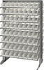 Storage Shelving with Bins - QPRD-101CL - Simplastics