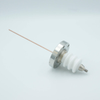 Power Feedthrough, 20,000 Volts, 50 Amps, 1 Pin, 0.094″ Copper Conductor, 2.75″ Conflat Flange - A0234-2-CF - MPF Products, INC.