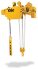 Monorail and Base Mount Hoist (Single Reeved) -- Yale Cable King Series