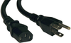 Power Cord, Nema 5-15P/iec C13, 8Ft, 13A; Connector Type A Eaton Tripp Lite - 17X0254 - Newark, An Avnet Company