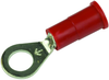 Terminal, Ring Tongue, #10, 18Awg, Red; Stud Size - Metric 3M - 73J5976 - Newark, An Avnet Company