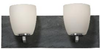 VS19202-BS/GSL Bathroom Fixtures-Two Lights - 370059 - Capital Lighting, Inc.