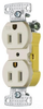 Duplex/Single Receptacle - RR15ELATR - Hubbell Incorporated