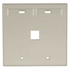 QuickPort Wallplates - 42080-1IP - Leviton Manufacturing