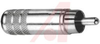 Plug, Phono; 2; Solderable; 0.203; Copper Alloy; Nickel - 70214543 - Allied Electronics, Inc.