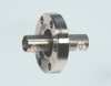 BNC Coaxial Feedthrough, 50 Ohm Matched Impedance to 4 GHz, 1 Pin, Grounded Shield, Double-Ended, 1.33″ Conflat Flange - A12380-1-CF - MPF Products, INC.