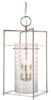 7615-PN Foyer/Hall Lanterns-Glass w/Frame - 661666 - Capital Lighting, Inc.