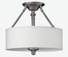 4791BN Semi-Flush Mts.-Drum Shade - 405073 - Capital Lighting, Inc.