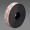 3M Dual Lock SJ3551CF Black Hook & Loop Tape - Mushroom Hook with 400 stems/in Stem Count - 2 in Width x 50 yd Length - 74331 - 021200-74331 - R. S. Hughes Company, Inc.