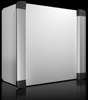 AX compact control cabinet Operating housing AX with handle strips -- AX 6320.350 - Image