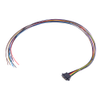 6+6 Pos. Female DIL 24 AWG Cable Assembly, 2900mm, single-end, Extended Wall, Jackscrews - M80-FE21268F2-2900L - Harwin Plc