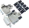 D Sub Conn, Rcpt, 9Pos, Solder Cup; D Sub Connector Type Multicomp Pro - 65AH0524 - Newark, An Avnet Company