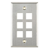 Keystone Faceplates, Frames - FPSIX-SS-ND - DigiKey