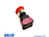 IDEC Pushbutton Non-Illuminated - HW4B-Y2F02-R - Galco Industrial Electronics