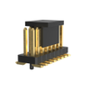 Headers, Male Pins - 664-G802M016315PD2EUTR-ND - DigiKey