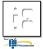 Leviton 2-Gang 1-Toggle 1-Duplex Device Combination.. - 88005 - TelephoneStuff.com