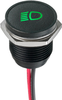 Led Panel Indicator, Green, 16Mm, 12Vdc Rohs Compliant Apem - 65AH9464 - Newark, An Avnet Company