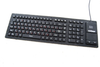 Full-size Russian Keyboard with Touchpad - Black -- KBWKFC108TRU-BK - Image