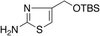 2-Amino-5-tert-butyldimethylsilyloxy-methyl-thiazole - 6400 - Medical Isotopes, Inc.