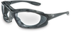 Uvex Seismic Polycarbonate Standard Safety Glasses SCT-Gray Lens - Black Frame - Full Frame - 603390-12866 - 603390-12866 - R. S. Hughes Company, Inc.