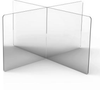 Clear Plastic Interlocking Portable Divider Wall - Interstate Plastics, Inc.