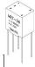 Audio Transformers / Signal Transformers AUDIO COUPLING MINI 50mW 600 OHM CT -- 773-MET-36 - Image